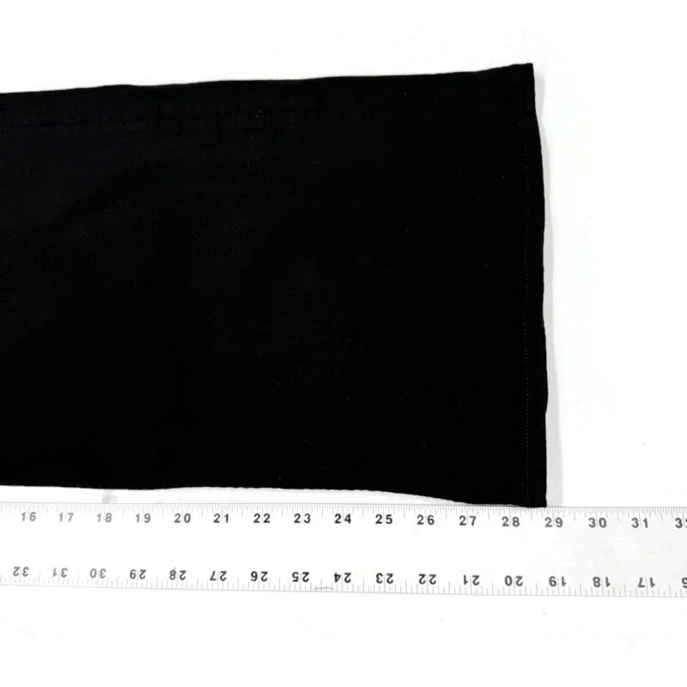 Rag & Bone Sofie High-Rise Ankle Ultra Wide‎ Leg Jeans Black Womens 30 x 29